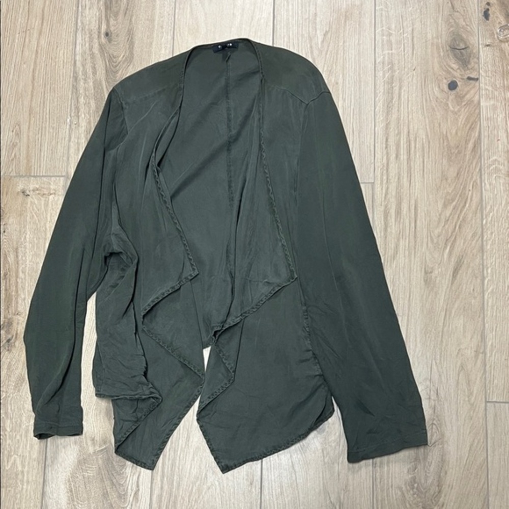 Torrid Olive Open Front Cardigan